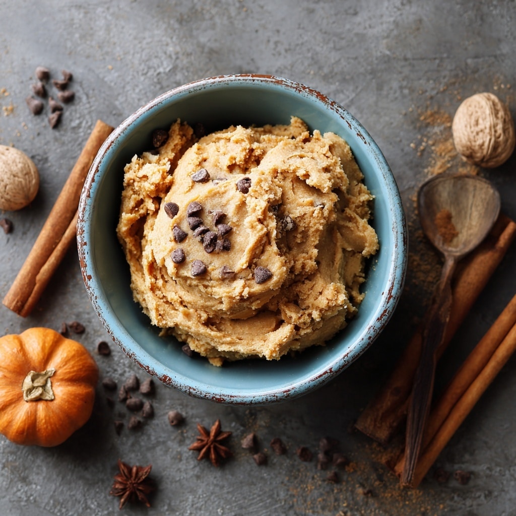 Edible Pumpkin Spice Cookie Dough Recipe - Recipe Image