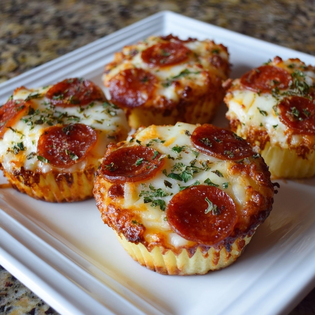 Easy Pizza Cupcakes Recipe