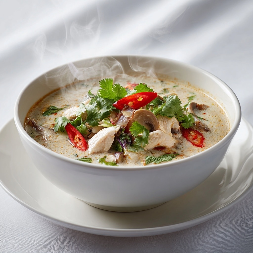 Thai Ginger Chicken Soup Recipe