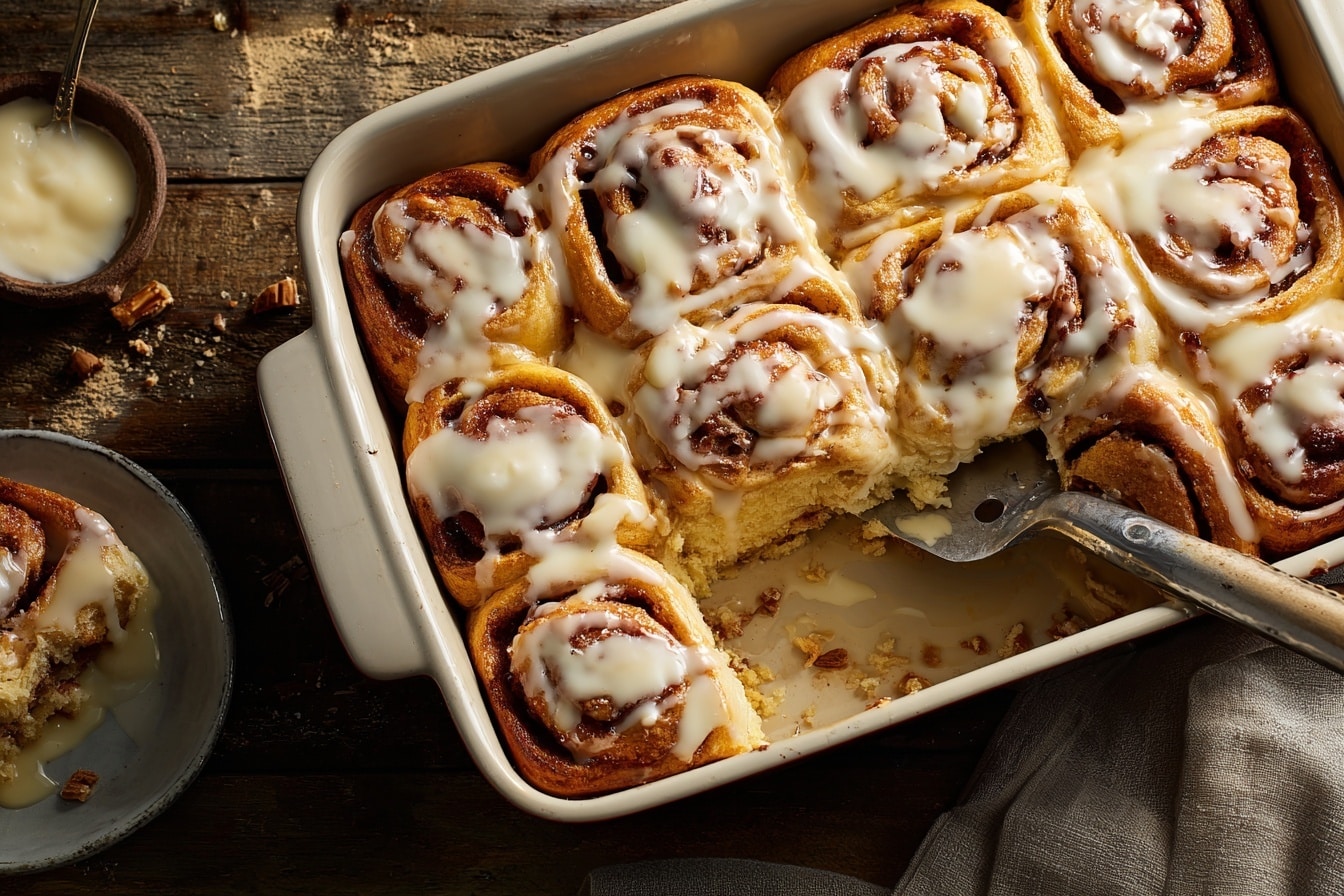 Cinnamon Roll Casserole Recipe - Recipe Image