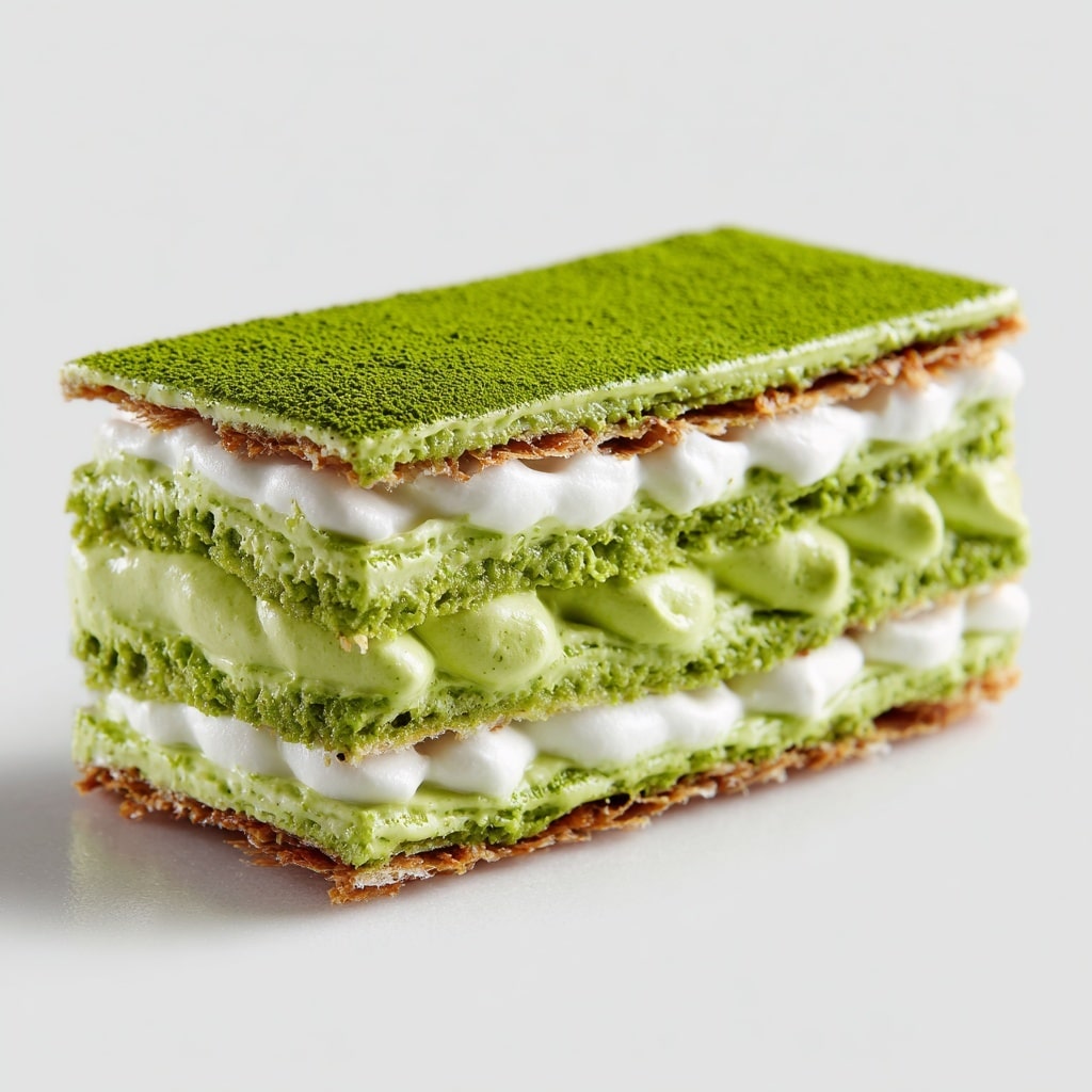 Eggless Matcha Tiramisu Recipe - Recipe Image