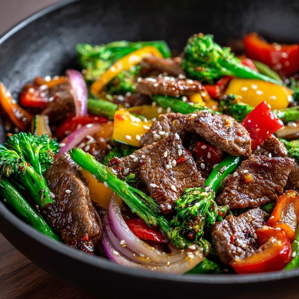 Easy Chinese Beef Stir Fry Recipe - Recipe Image