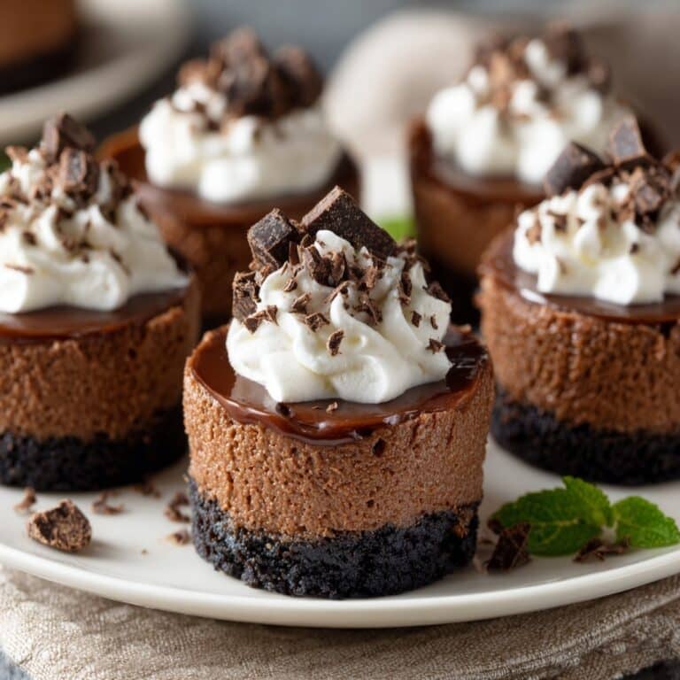 Mini No-Bake S’mores Sweet Potato Cheesecakes Recipe