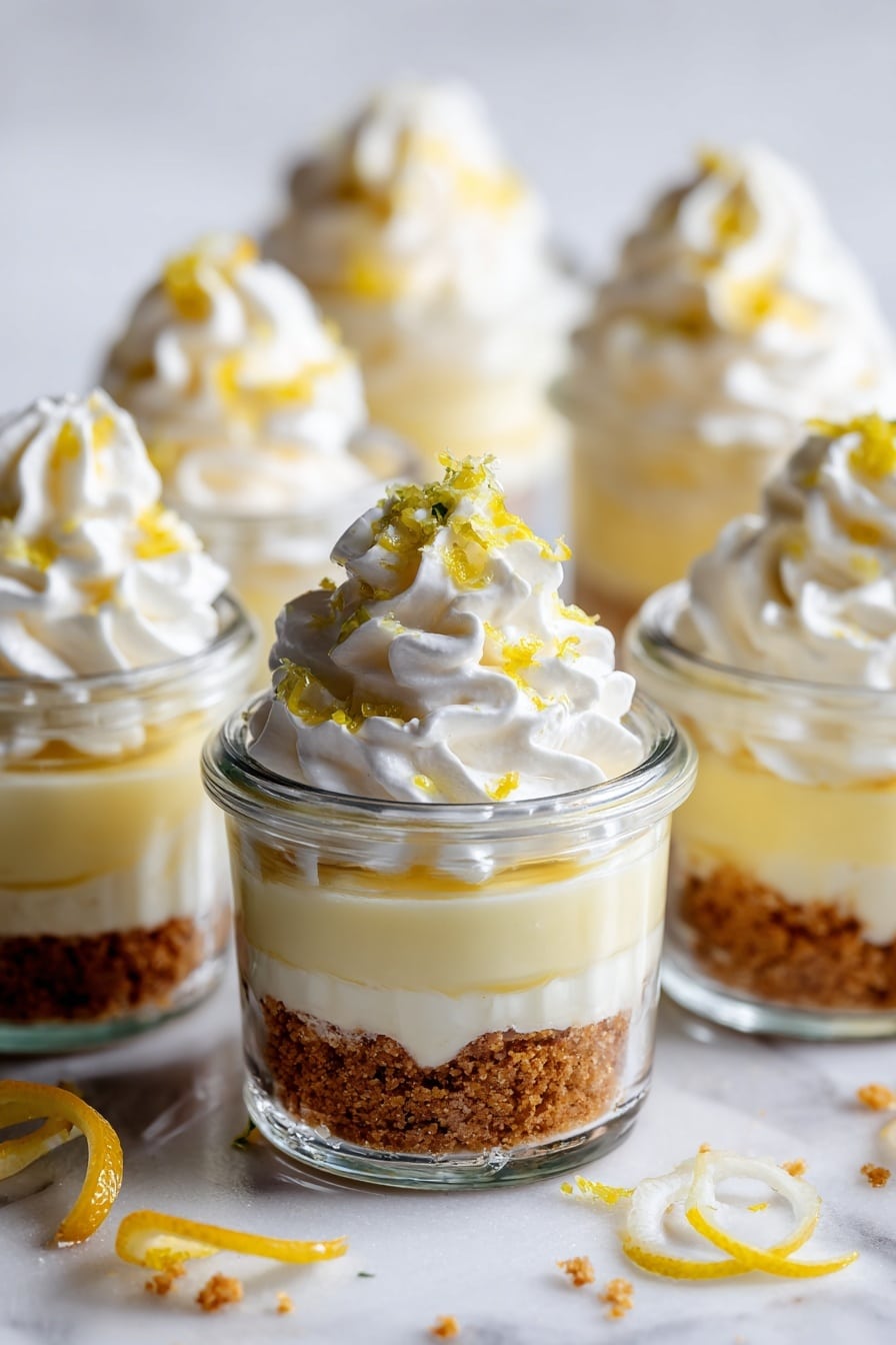 Lemon Cheesecake Overnight Oats Recipe