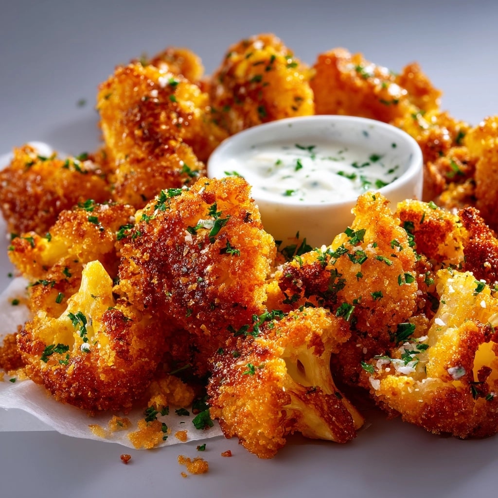 Air Fryer Cauliflower Wings Recipe