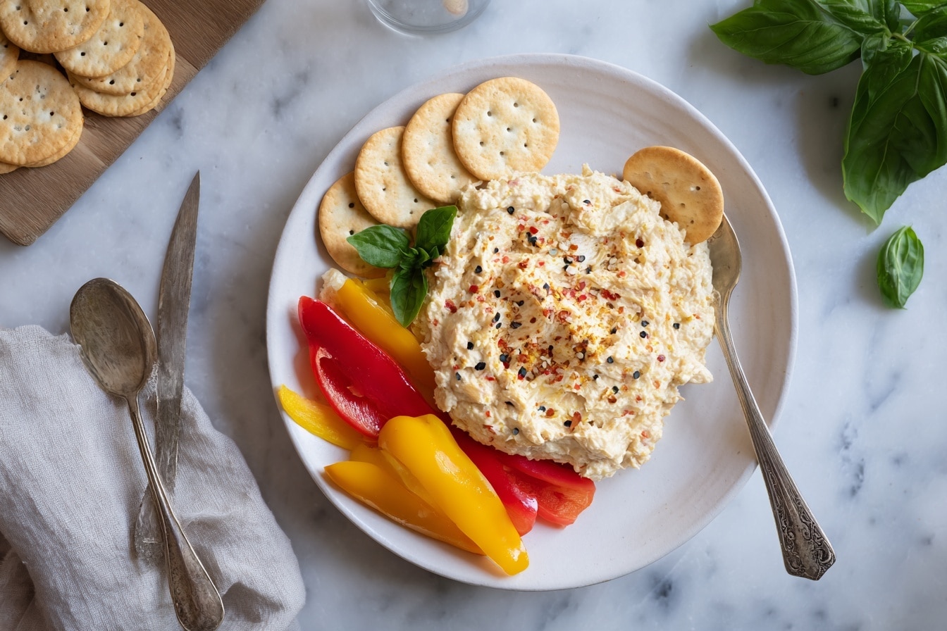 Caramelized Onion White Bean Dip Recipe - Recipe Image