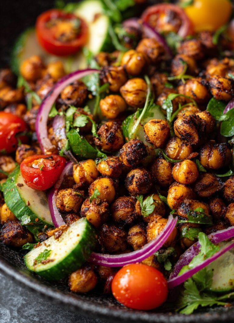 Easy Oven Roasted Chickpeas Recipe