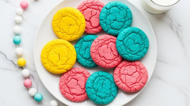 Pastel Sugar Cookie Sandwiches Recipe