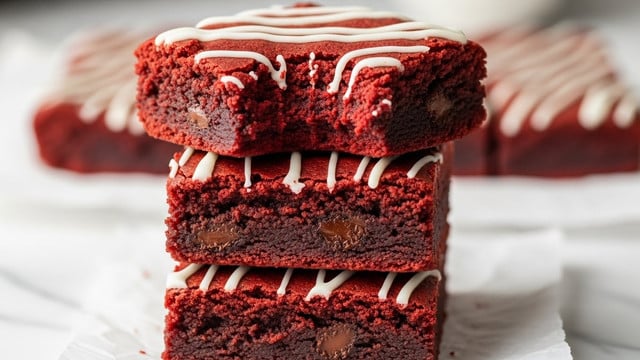 Red Velvet Brownies Recipe