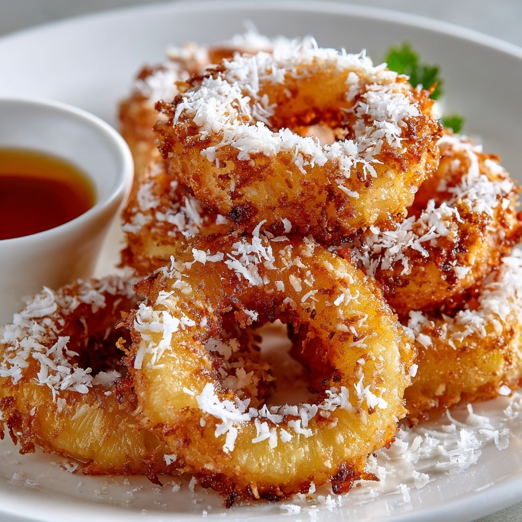 Air Fryer Frozen Onion Rings Recipe - Recipe Image
