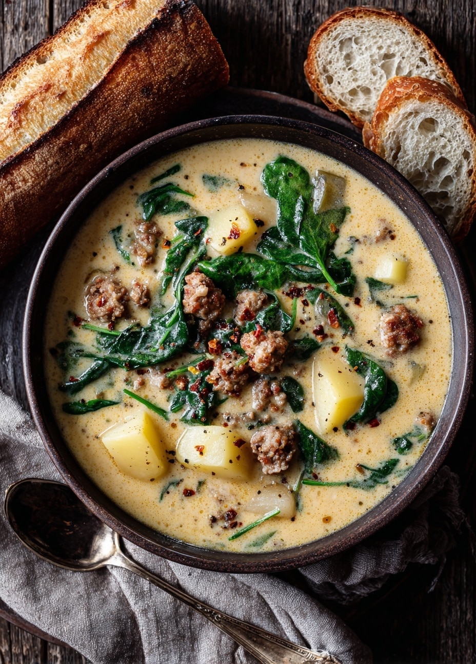 Creamy Philly Cheese Steak Soup Recipe - Recipe Image