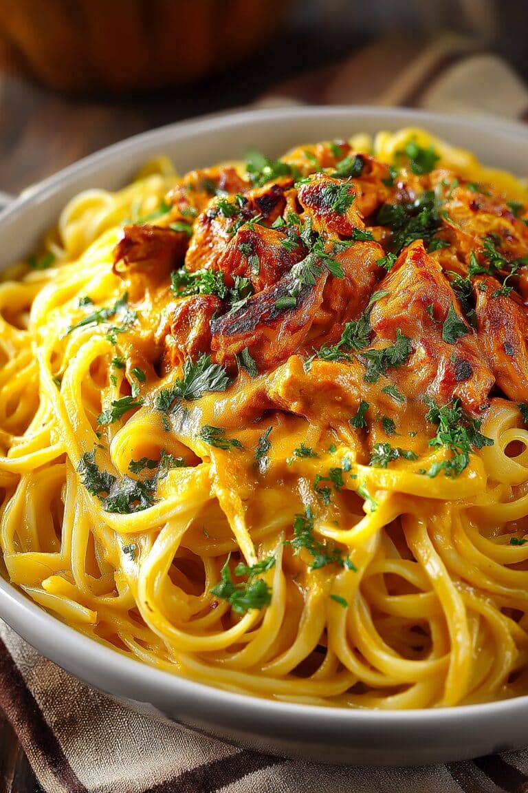 Cowboy Butter Chicken Linguine Recipe