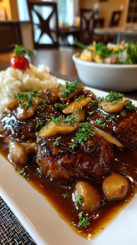 Easy Salisbury Steak Recipe