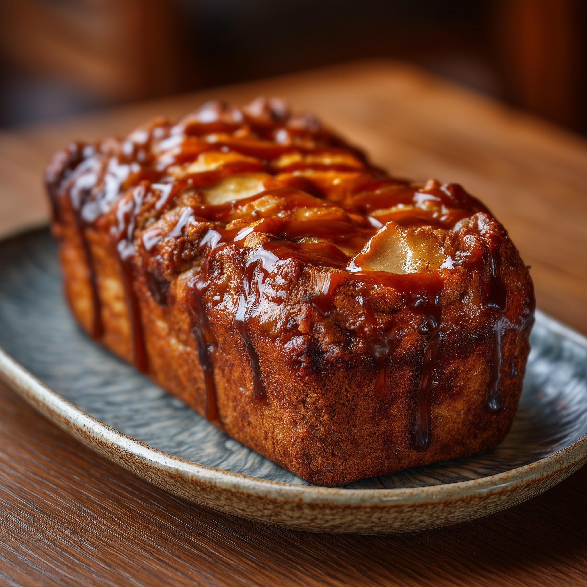 Caramel Apple Fritter Bread Recipe - Recipe Image