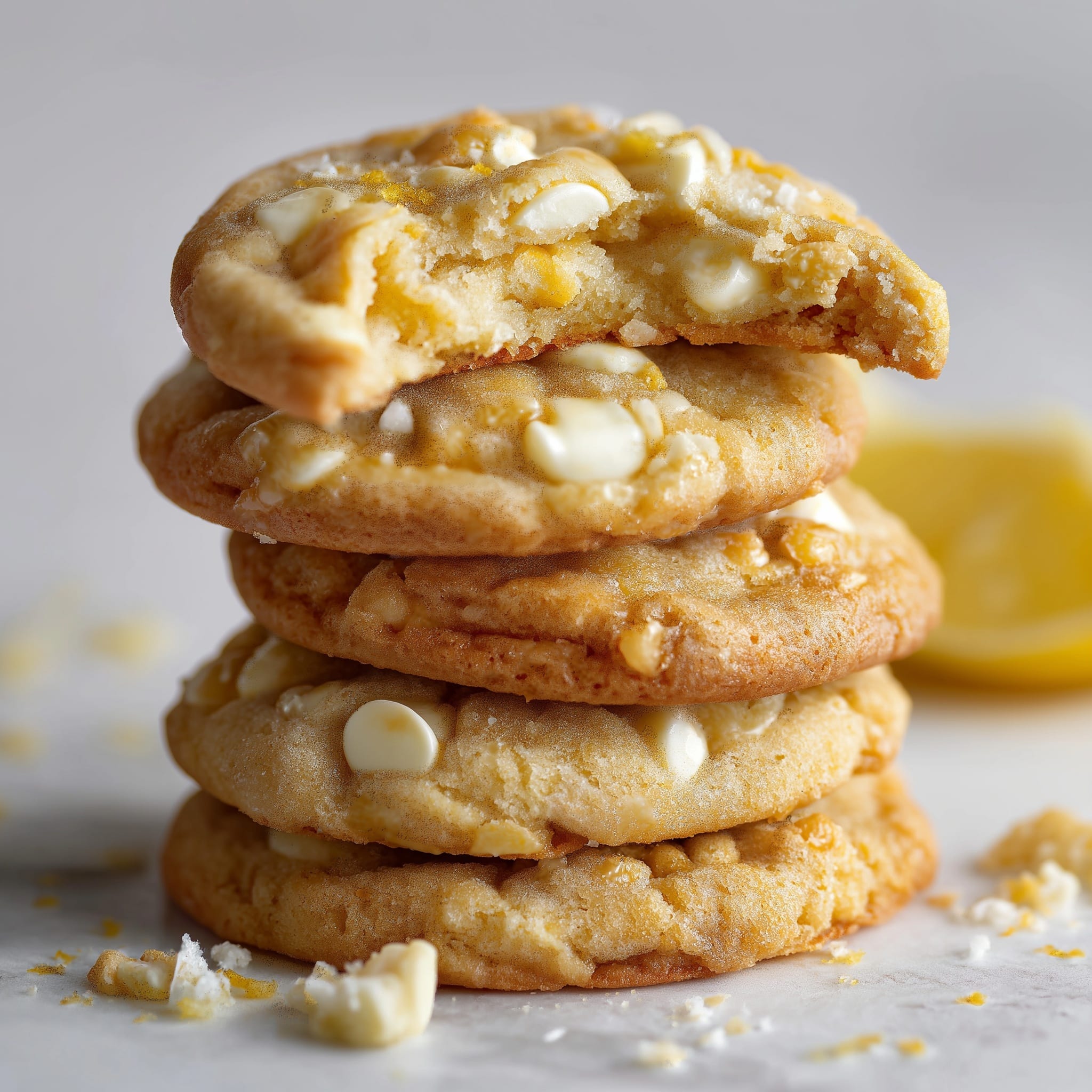 Zesty Lemon Frosted Cookies Recipe - Recipe Image
