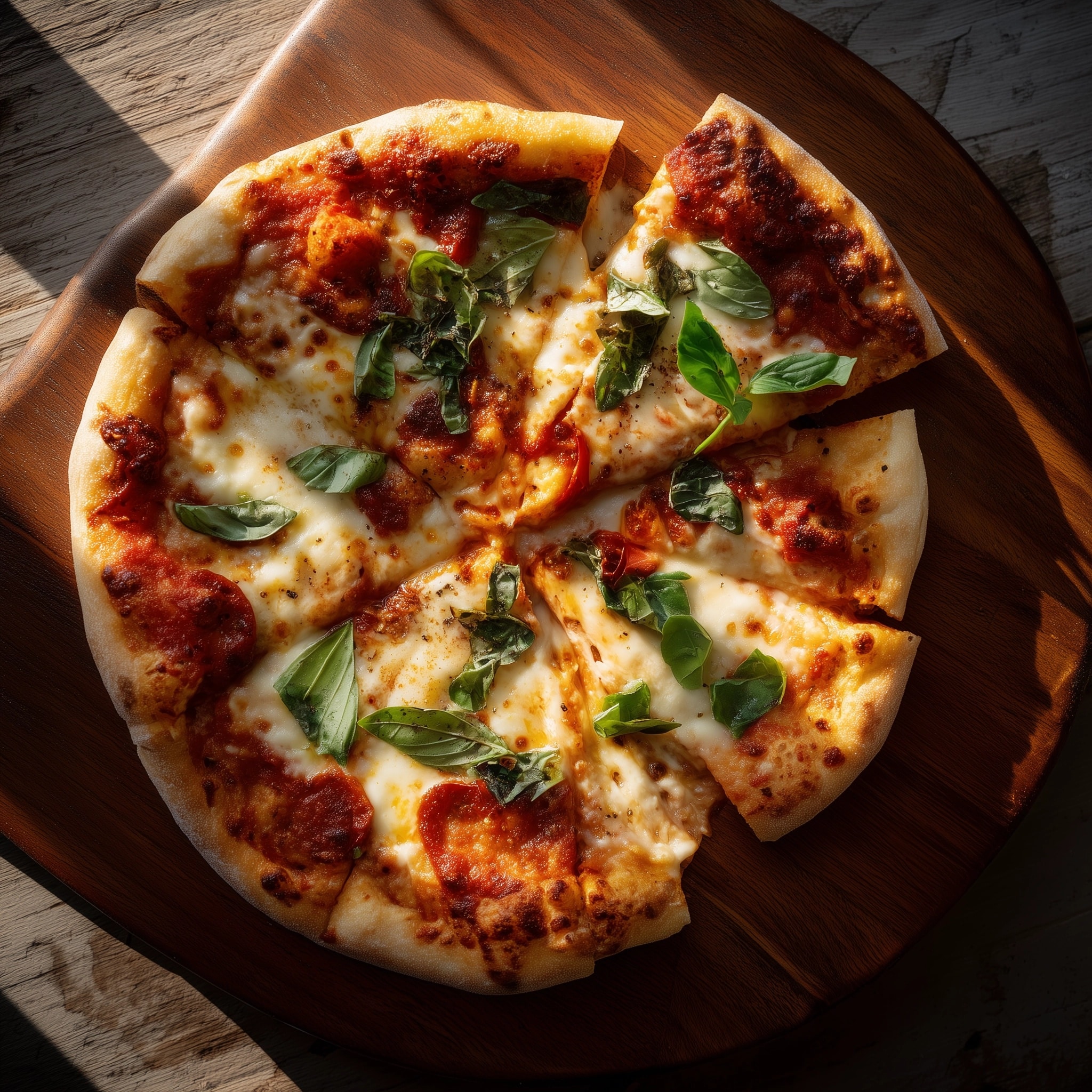 Homemade Margherita Pizza Recipe - Recipe Image