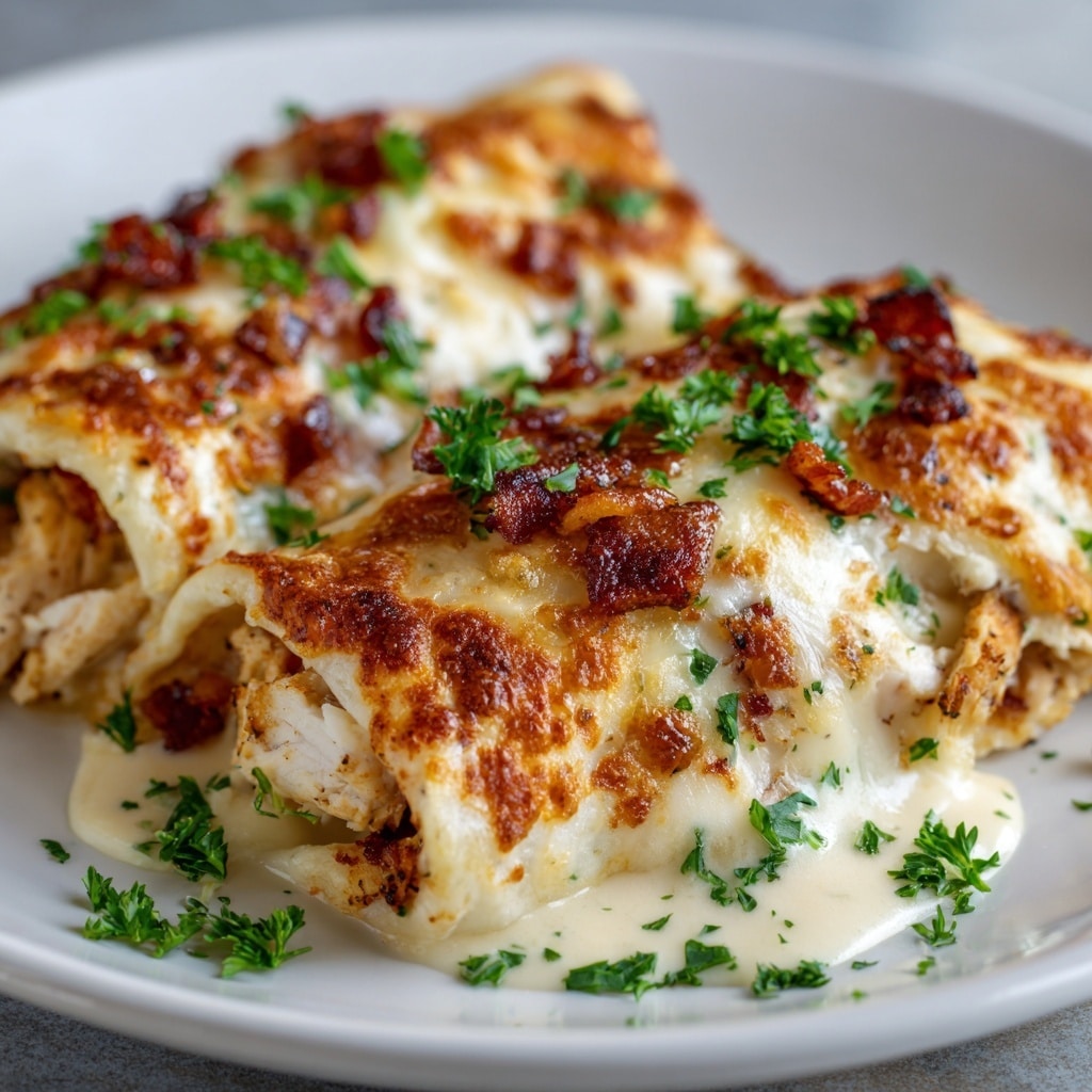 Creamy Queso Chicken Enchiladas for Effortless Family Dinners Recipe - Recipe Image