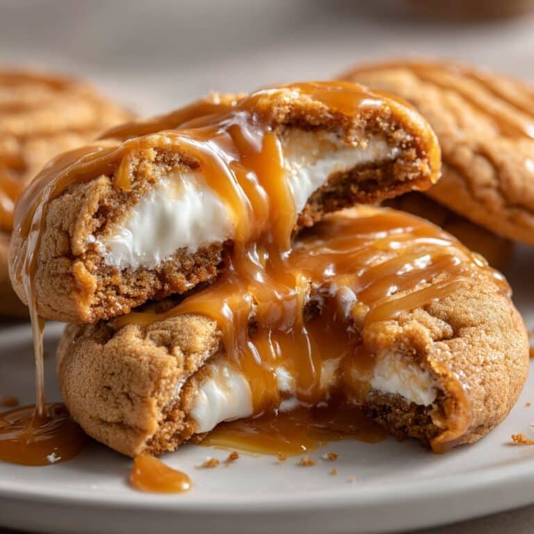 Caramel Cheesecake Cookies Recipe
