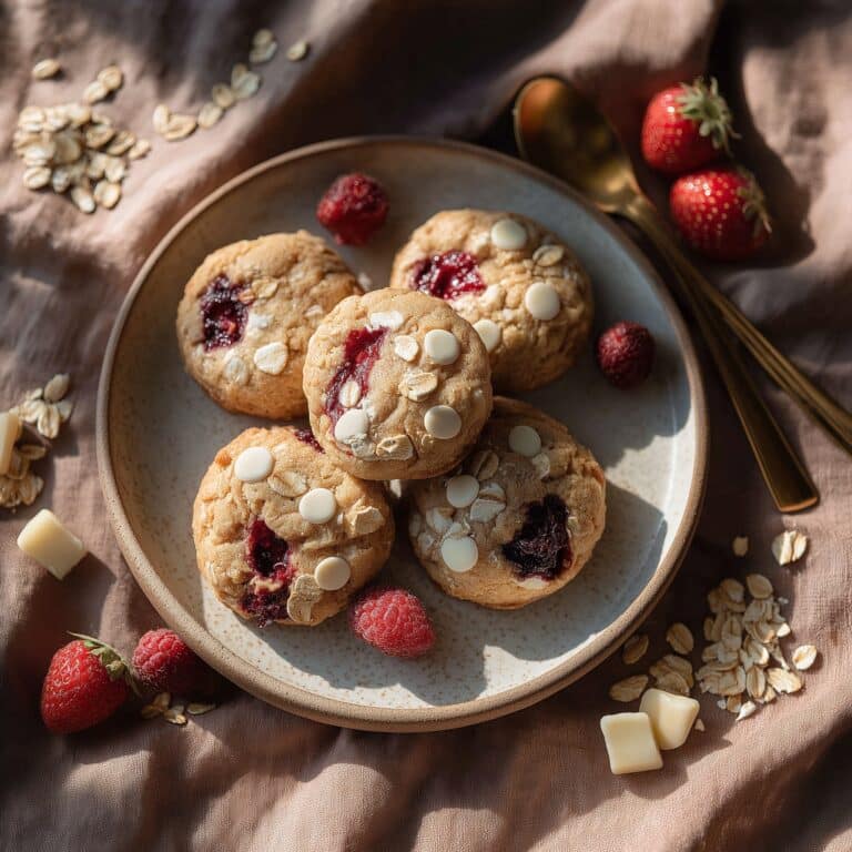 Irresistible Valentine’s Strawberry White Chocolate Cookies Recipe