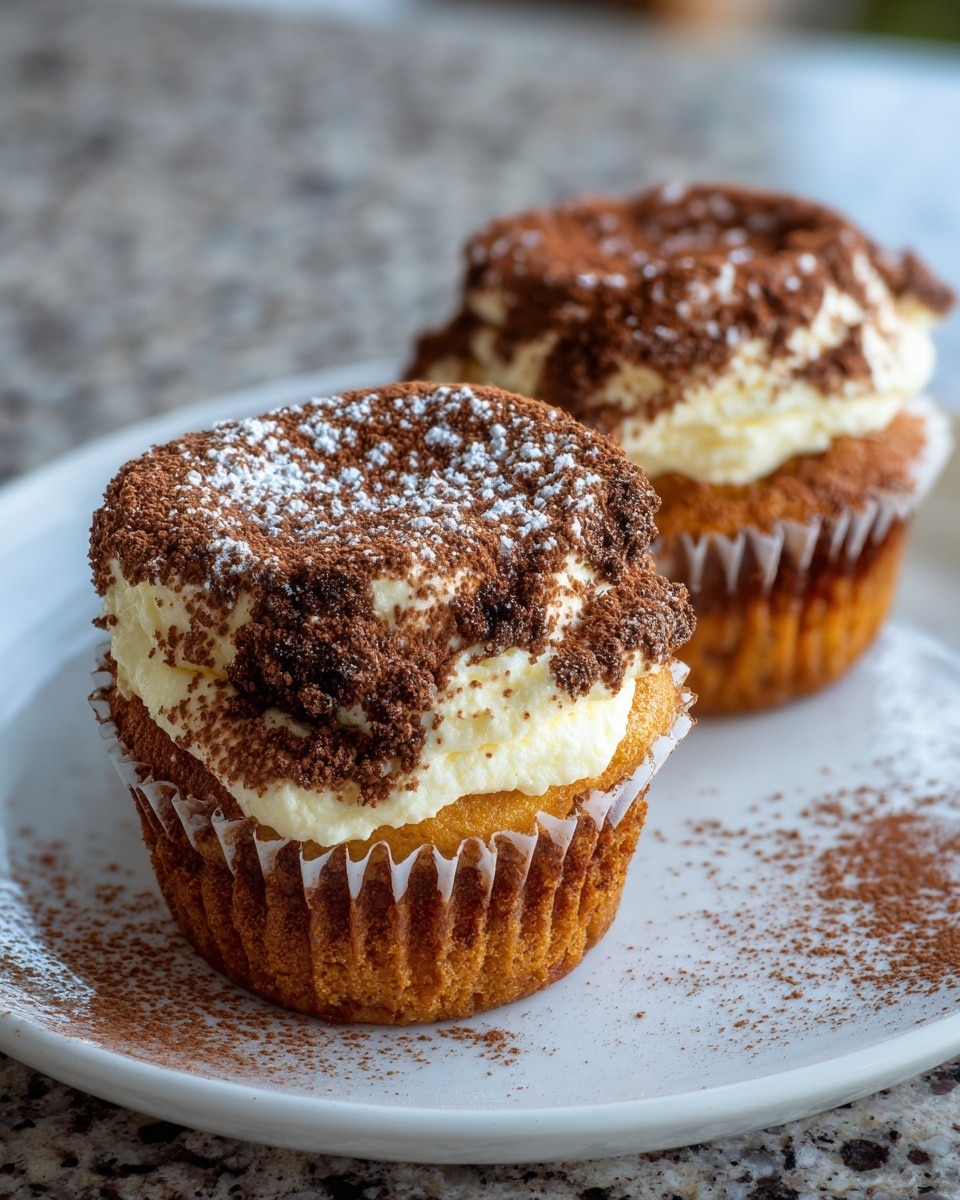 Tiramisu Cupcakes Recipe - Recipe Image