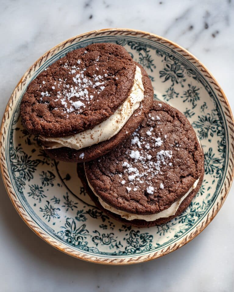 Gingerbread Sandwich Cookies Recipe