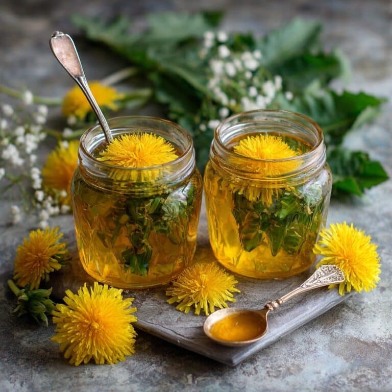 Wild and Delicious Dandelion Jelly Recipe