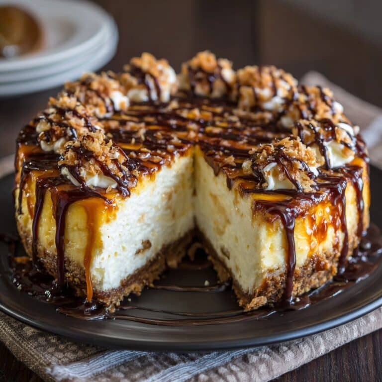 Salted Caramel Apple Pie Cheesecake Recipe