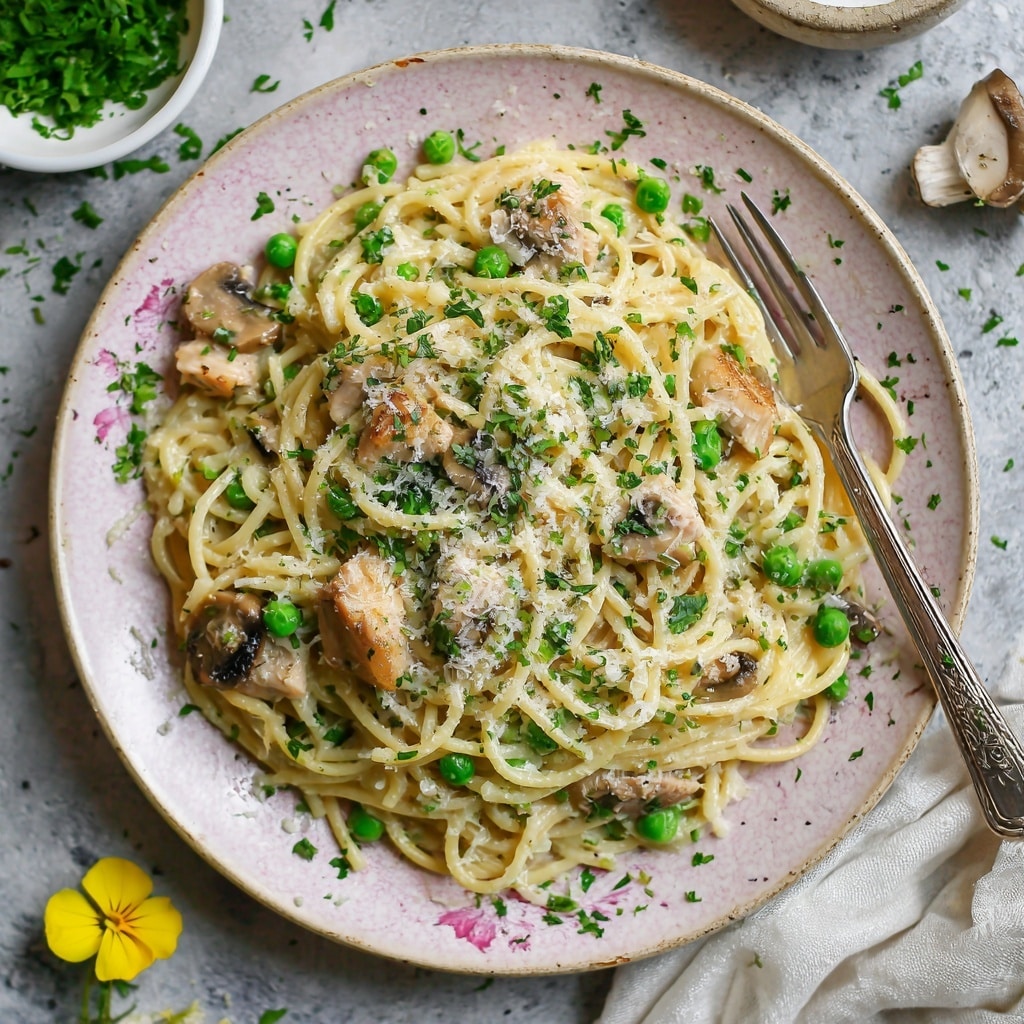 Creamy Lemon Pasta Recipe - Recipe Image