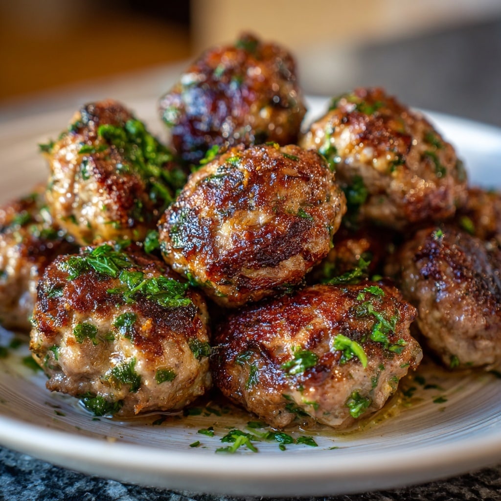 Baked Turkey Meatballs Recipe