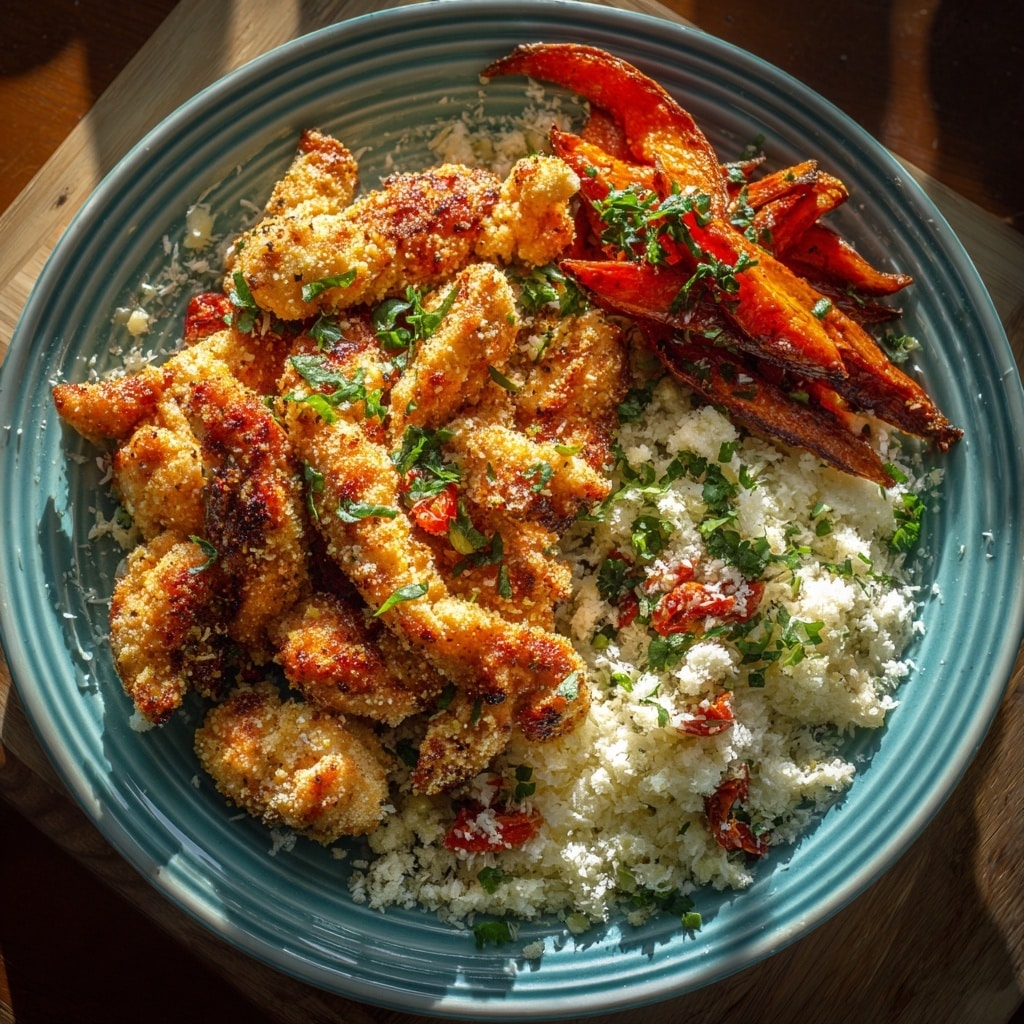 Flavorful Mediterranean Chicken Tenders Recipe – Easy 30-Min Dinner Recipe - Recipe Image