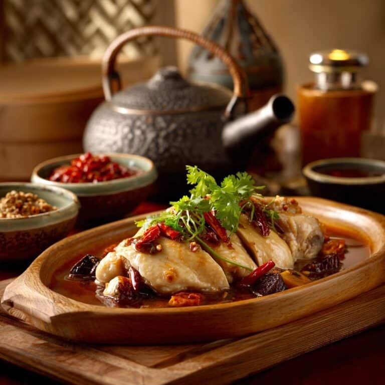 Sizzling Ginger Steamed Fish Recipe