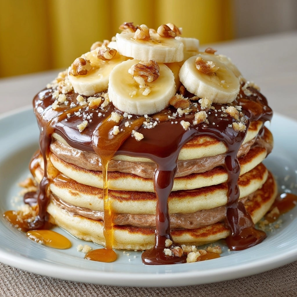 Banoffee Pie Pancakes Recipe - Recipe Image