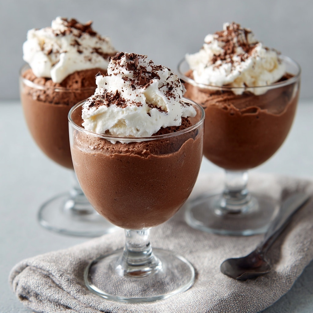 Affogato Chocolate Pots Recipe