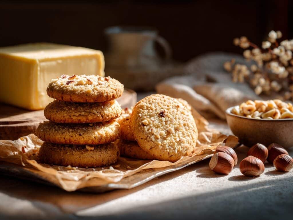 Protein Biscuits with Cheddar, Ham, and Chives Recipe