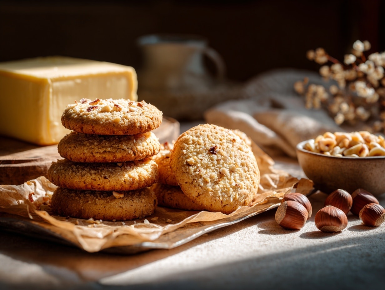 Protein Biscuits with Cheddar, Ham, and Chives Recipe - Recipe Image
