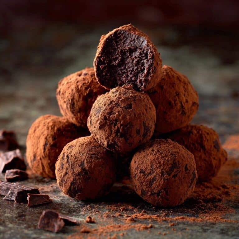 2 Ingredient Chocolate Truffles Recipe