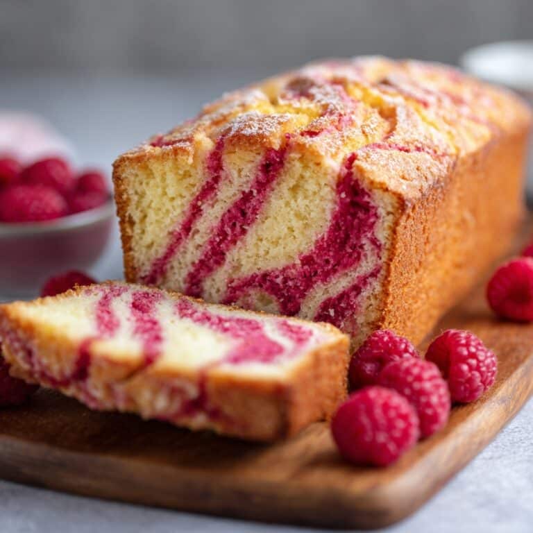 Raspberry Swirl Brioche Loaf Recipe