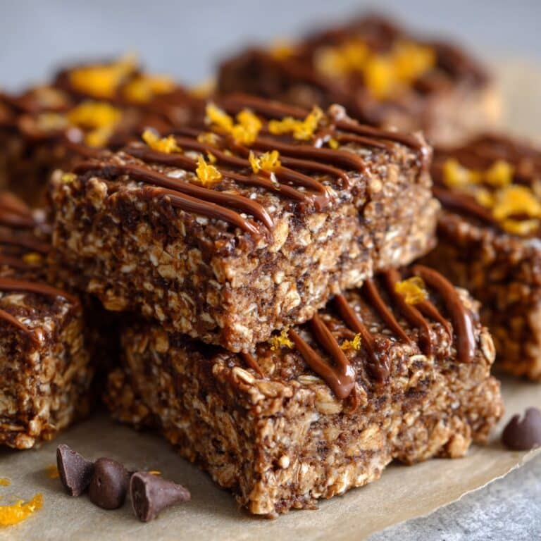 Homemade Easy Peanut Butter Granola Bars Recipe