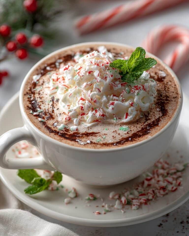 Warm Peppermint Eggnog Recipe