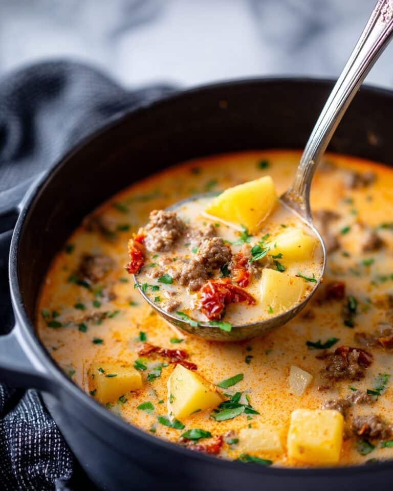 Tuscan Sausage and Potato Soup Recipe
