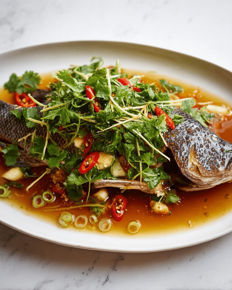 Cantonese-Style Steamed Fish Recipe